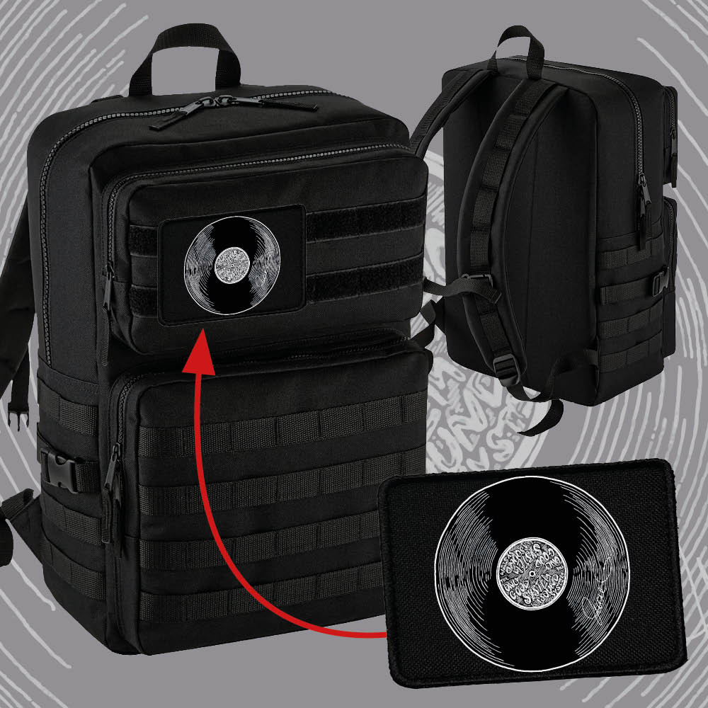 Batoh s vyměnitelnými patchemi -25L